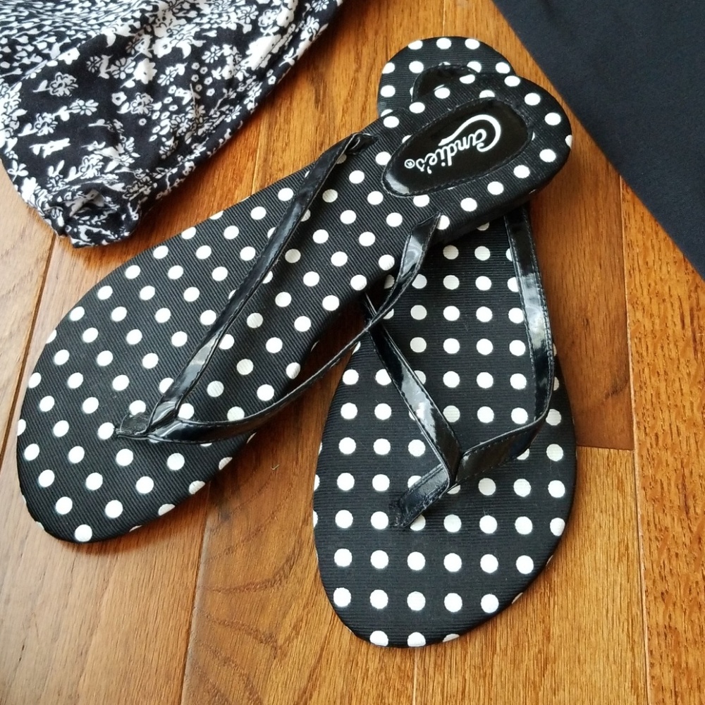 Candies Brand Flip Flops